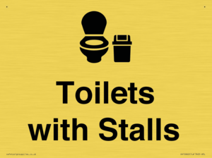 Toilets: Stalls with Sanitary Bin